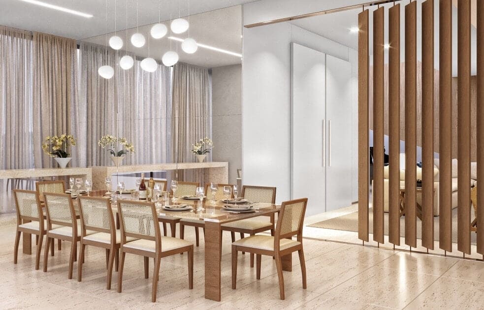 Luxury interior designed by Taize Monteiro